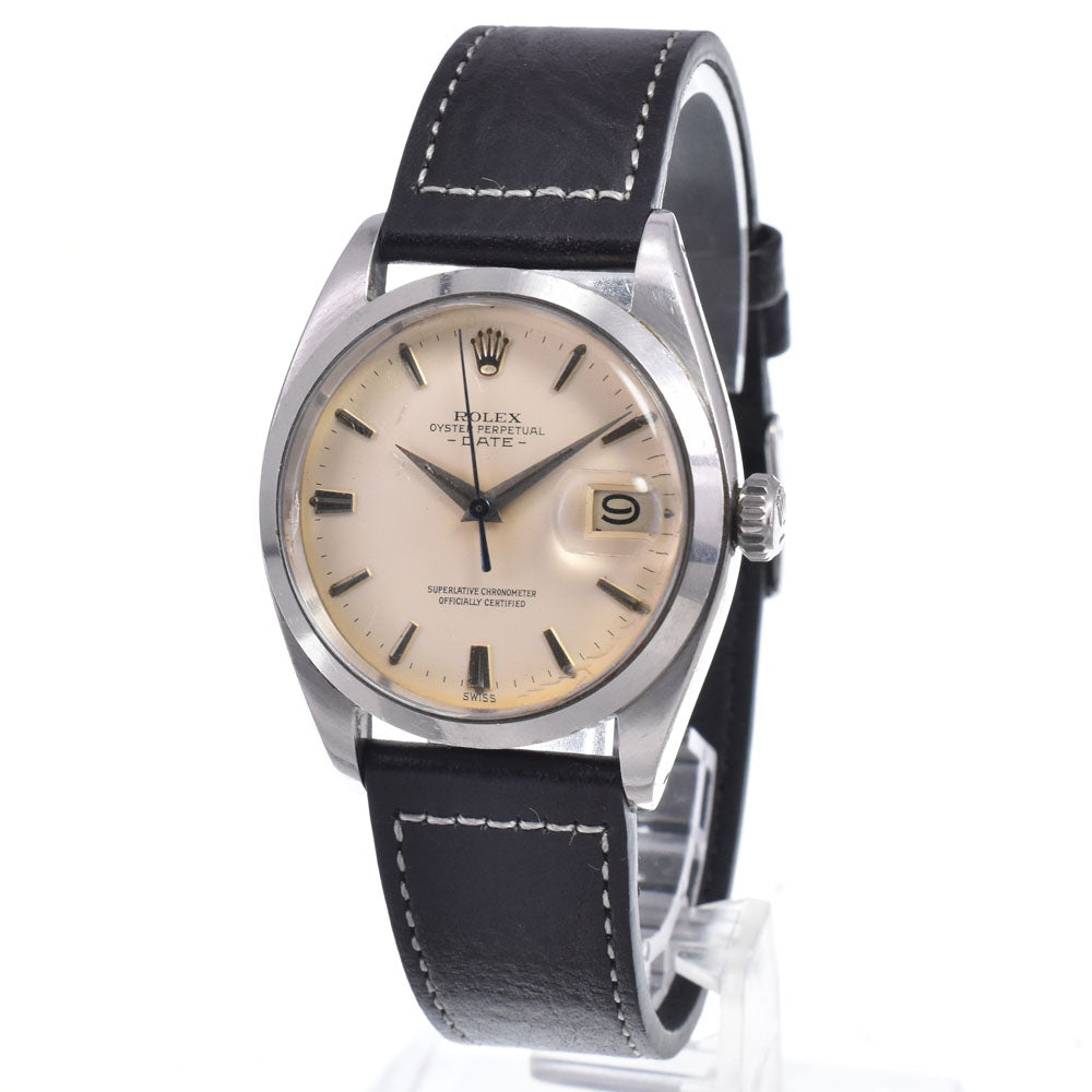 Rolex Oyster Perpetual Date Automatic Stainless Steel Watch (Pre-Owned)