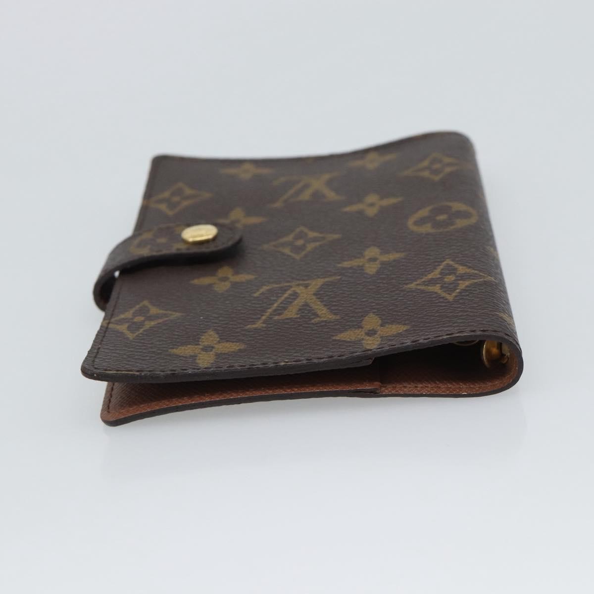 Louis Vuitton Agenda Cover Monogram Canvas Brown Canvas Wallets Accessory (Pre-Owned)