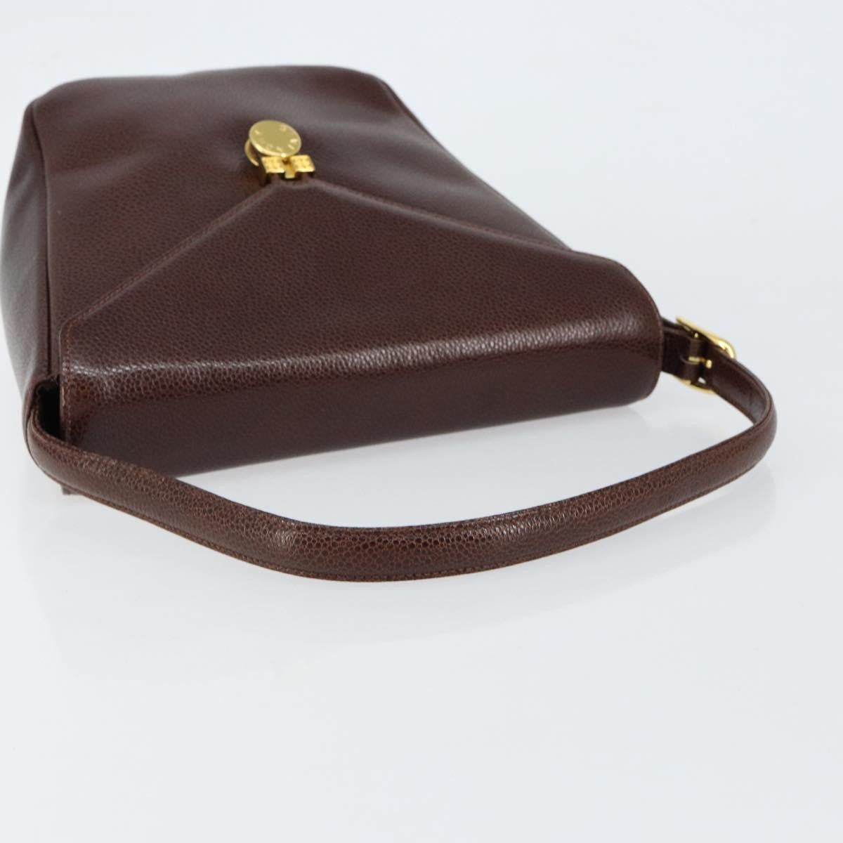 Givenchy Shoulder Leather Brown Leather Shoulder Bag Bag (Pre-Owned)