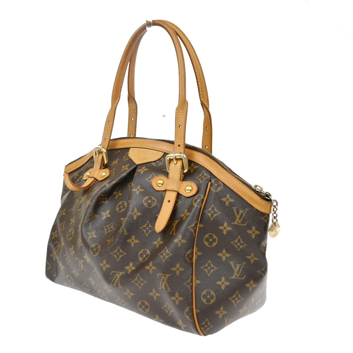 Louis Vuitton Tivoli Monogram Canvas Brown Canvas Handbag (Pre-Owned)