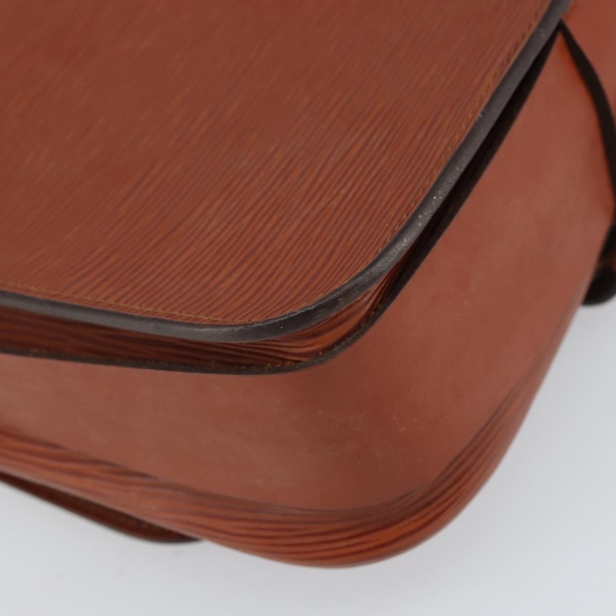 Louis Vuitton Cartouchiere Epi Leather Brown Leather Shoulder Bag Bag (Pre-Owned)