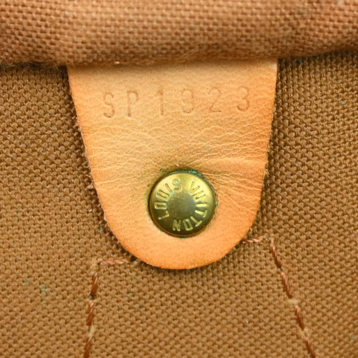 Louis Vuitton Speedy Monogram Canvas Brown Canvas Handbag (Pre-Owned)