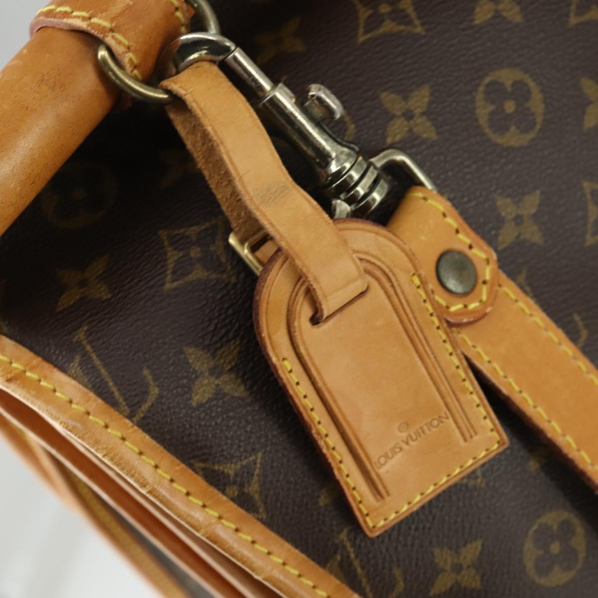 Louis Vuitton Sac Chasse Hunting Monogram Canvas Brown Canvas Travel Bag Bag (Pre-Owned)