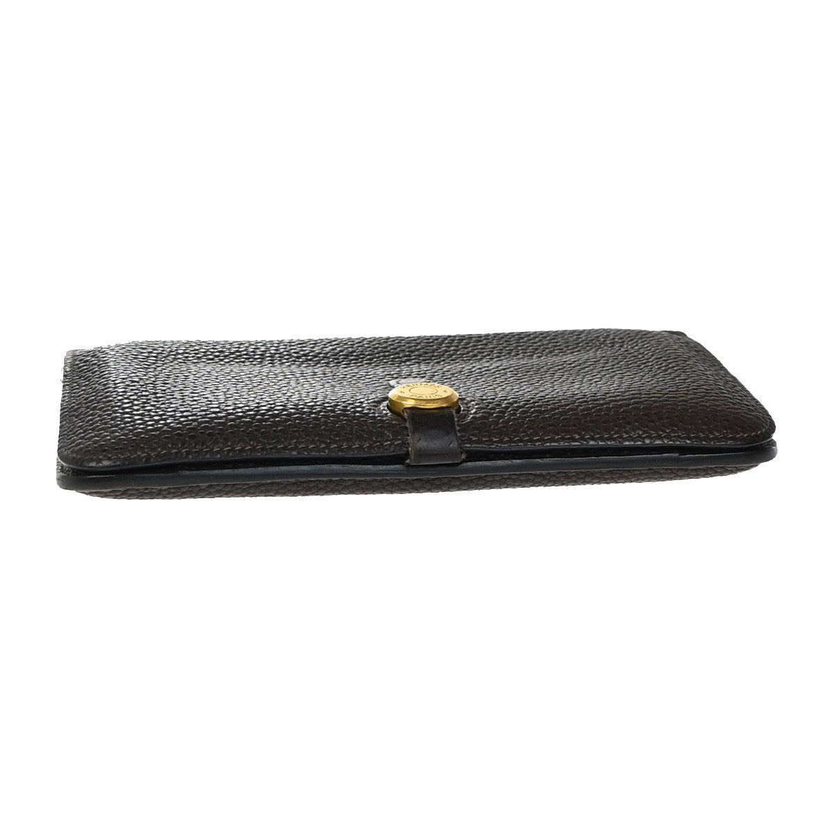 Hermes Dogon Compact Leather Brown Leather Wallets Accessory (Pre-Owned)