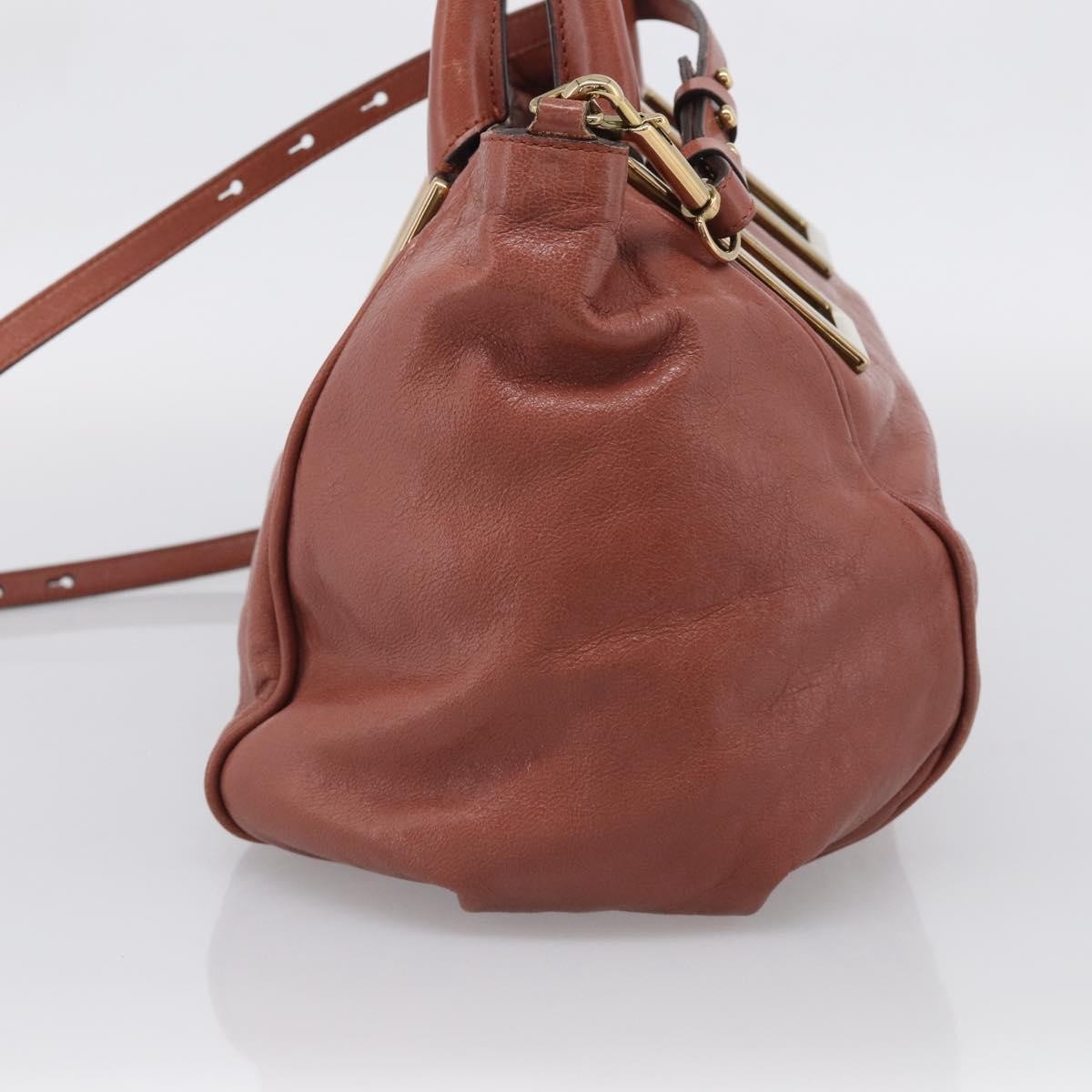 Chloe Ethel Leather Pink Leather Handbag (Pre-Owned)