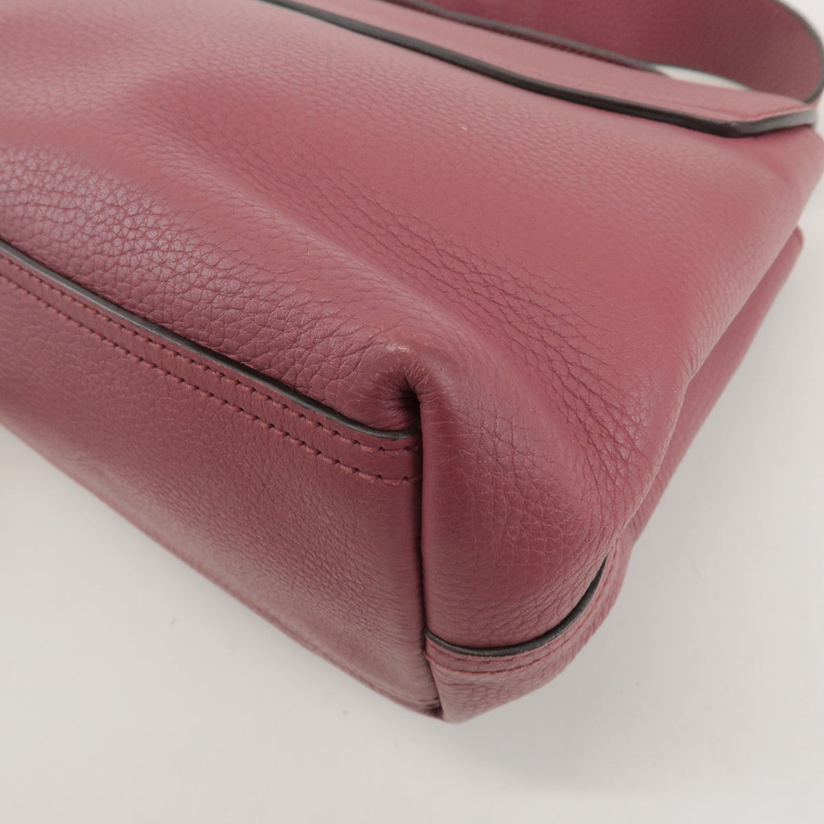 Gucci Gg Marmont Leather Pink Leather Shoulder Bag Bag (Pre-Owned)