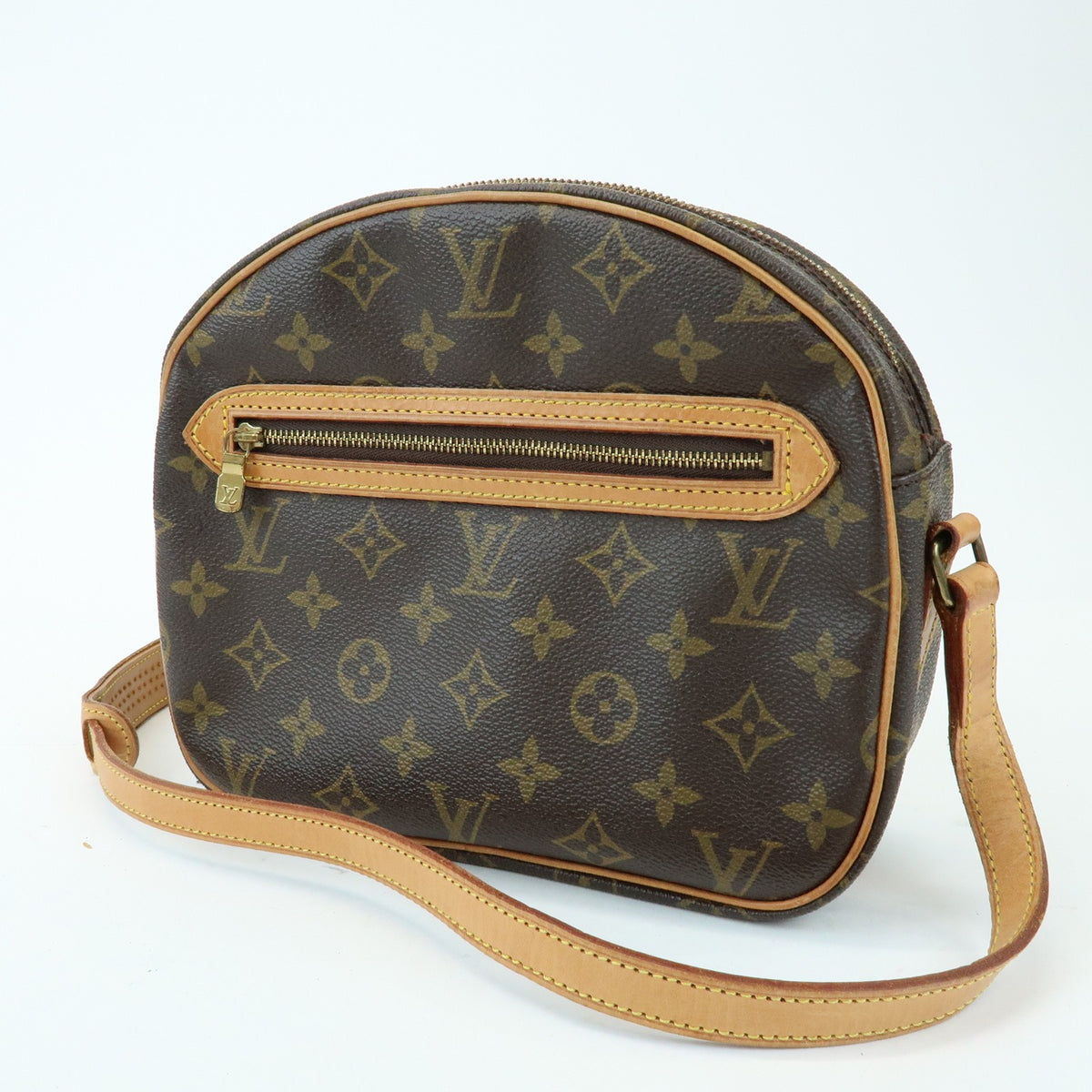 Louis Vuitton Senlis Monogram Canvas Brown Canvas Shoulder Bag Bag (Pre-Owned)