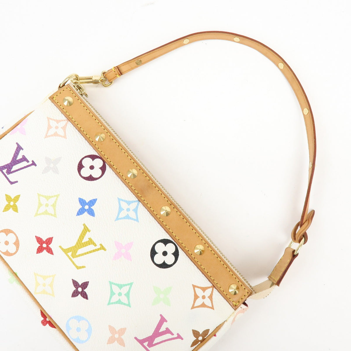 Louis Vuitton Pochette Accessoires Monogram Multicolor Multicolour Canvas Clutche & Pouche Bag (Pre-Owned)