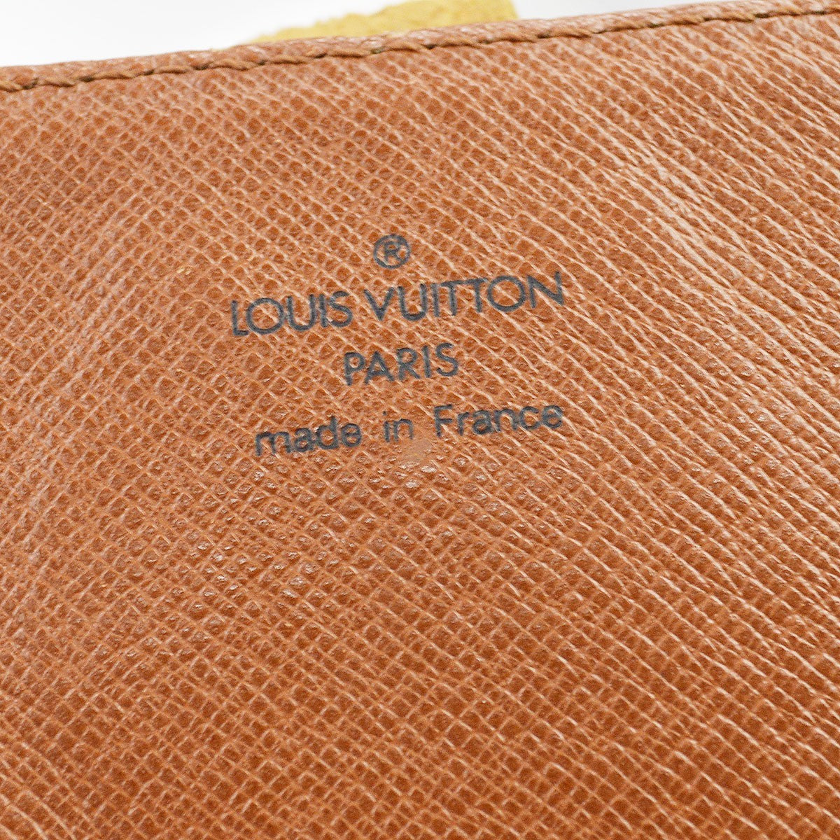 Louis Vuitton Cartouchiere Monogram Canvas Brown Canvas Handbag (Pre-Owned)