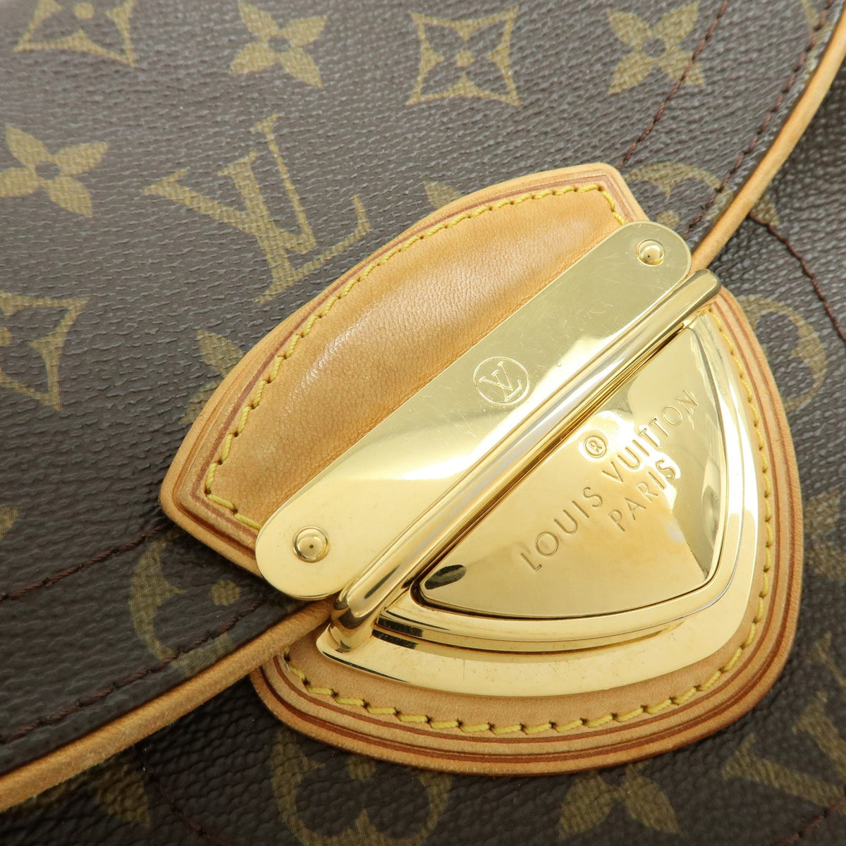 Louis Vuitton Beverly Monogram Canvas Brown Canvas Handbag (Pre-Owned)