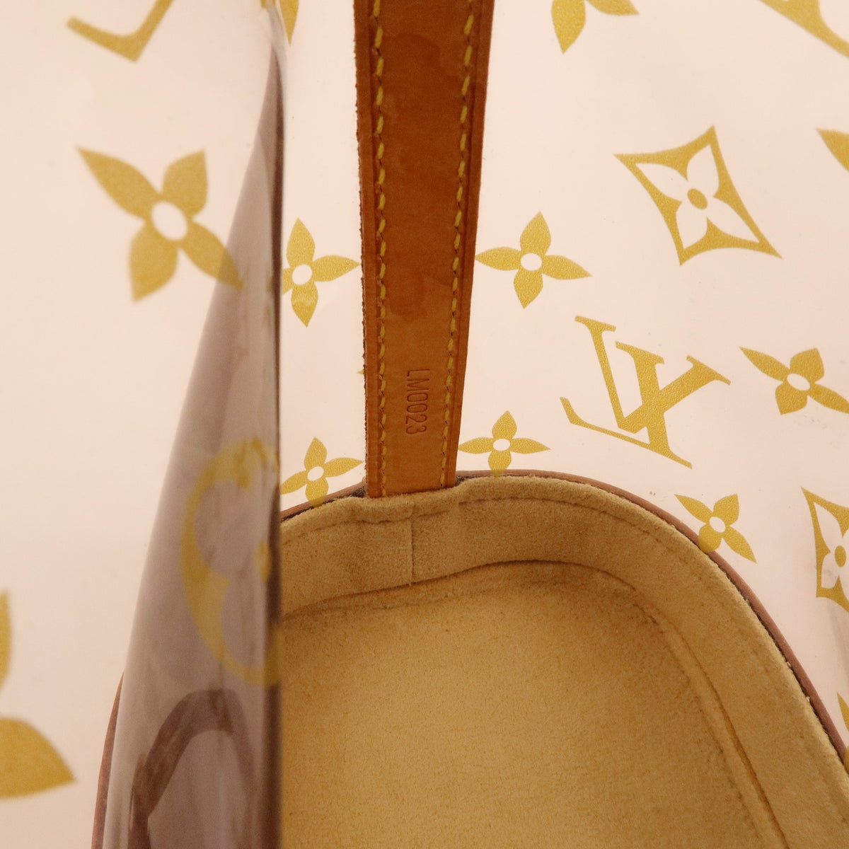 Louis Vuitton Sac Ambre Monogram Vinyl Brown Plastic Handbag (Pre-Owned)