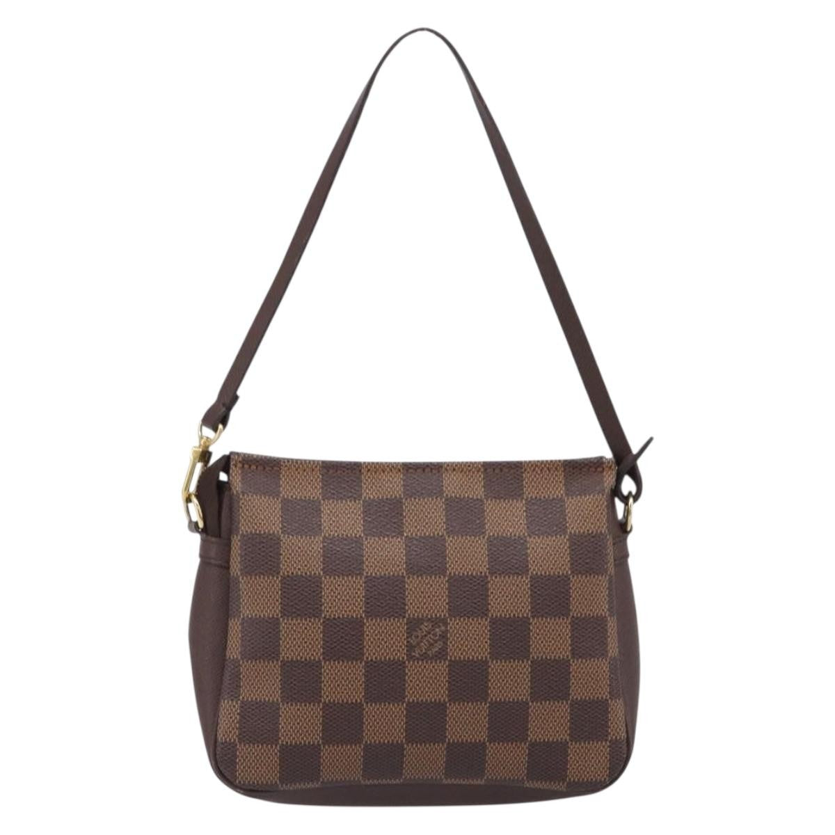 Louis Vuitton Trousse Make Up Damier Brown Canvas Clutche & Pouche Bag (Pre-Owned)