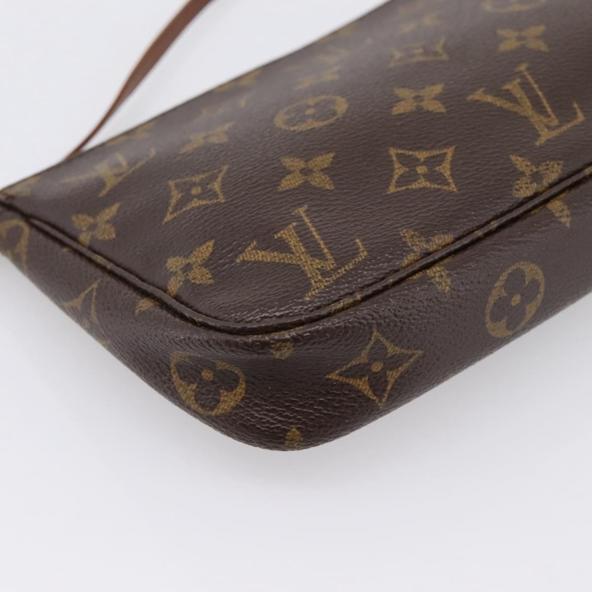 Louis Vuitton Pochette Accessoires Nm Monogram Canvas Brown Canvas Clutche & Pouche Bag (Pre-Owned)