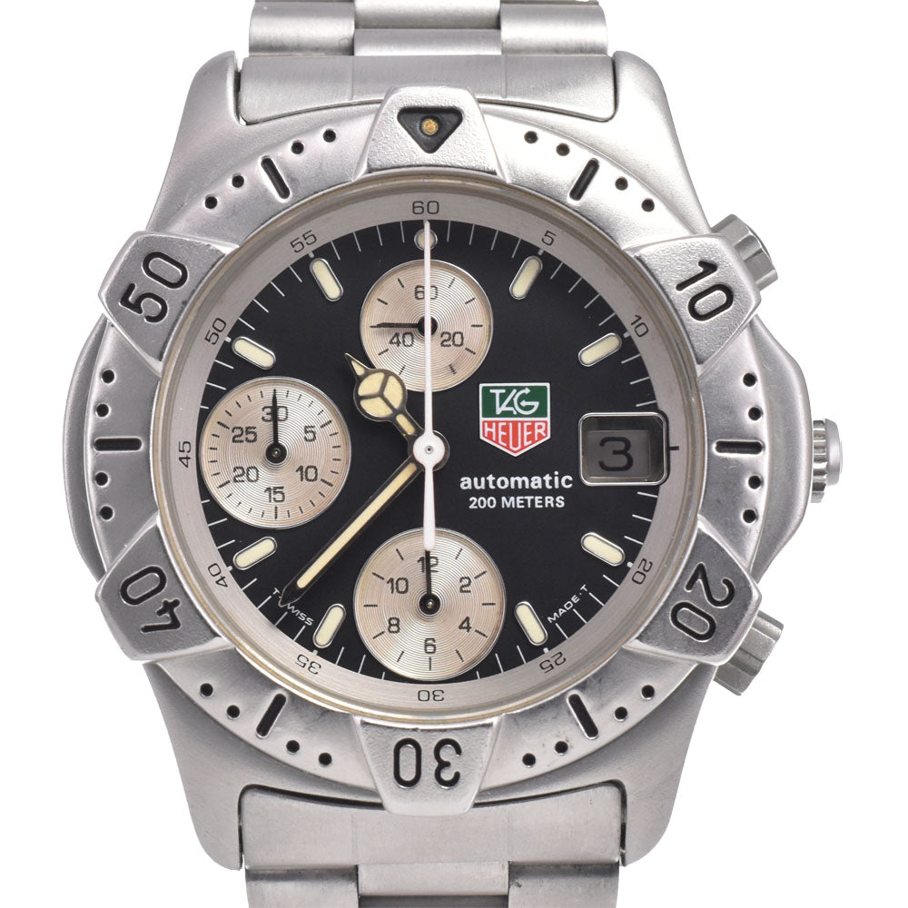 Tag Heuer 2000 Chronograph Automatic Stainless Steel Watch (Pre-Owned)