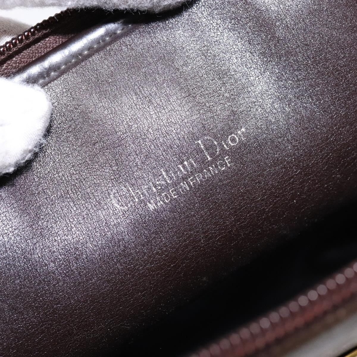 Christian Dior Vintage Trotter Canvas Brown Canvas Bag (Pre-Owned)