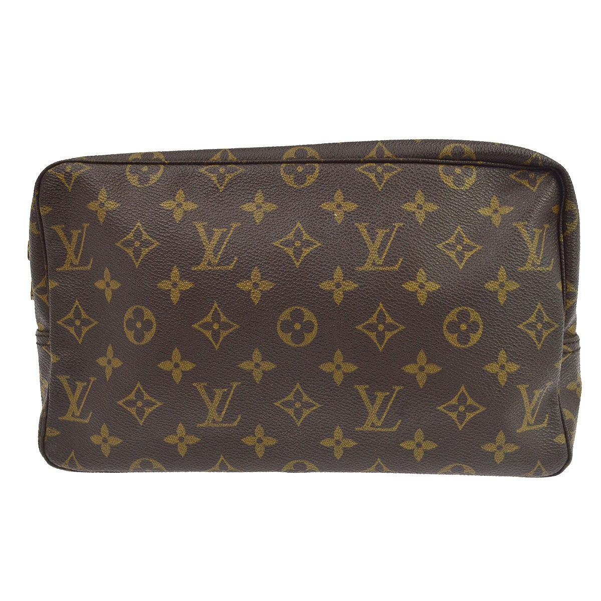 Louis Vuitton Trousse Toiletry Monogram Canvas Brown Canvas Toiletry Case Accessory (Pre-Owned)