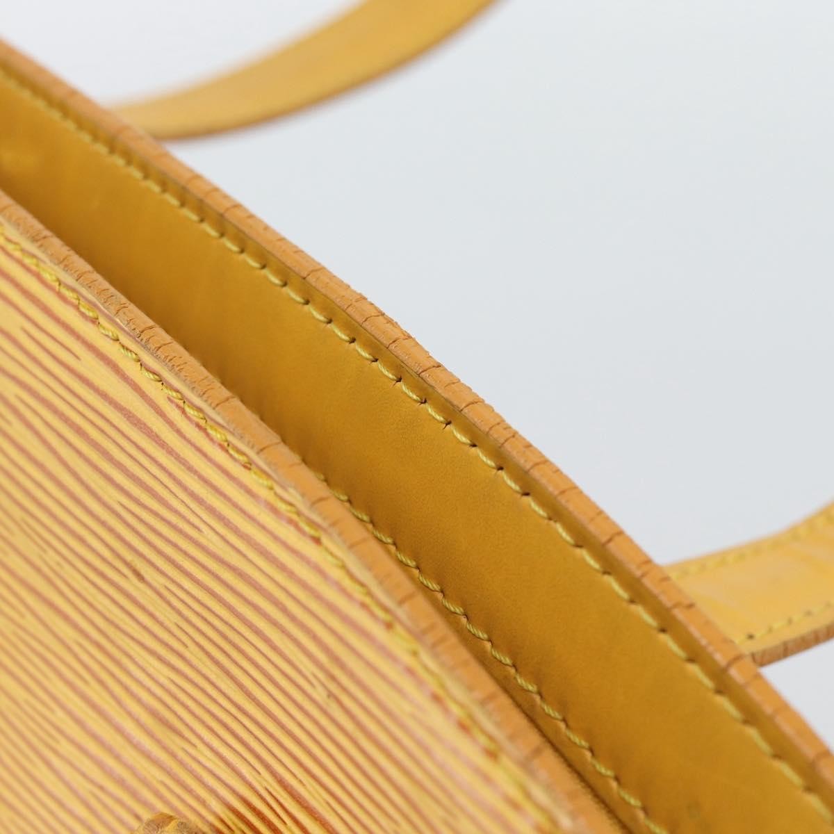 Louis Vuitton Saint Jacques Epi Leather Yellow Leather Handbag (Pre-Owned)
