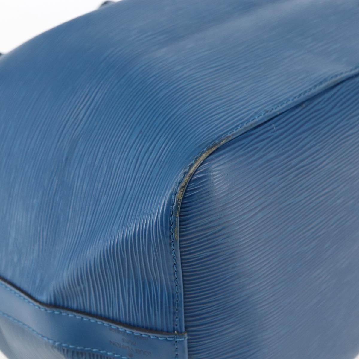 Louis Vuitton Noe Epi Leather Blue Leather Shoulder Bag Bag (Pre-Owned)