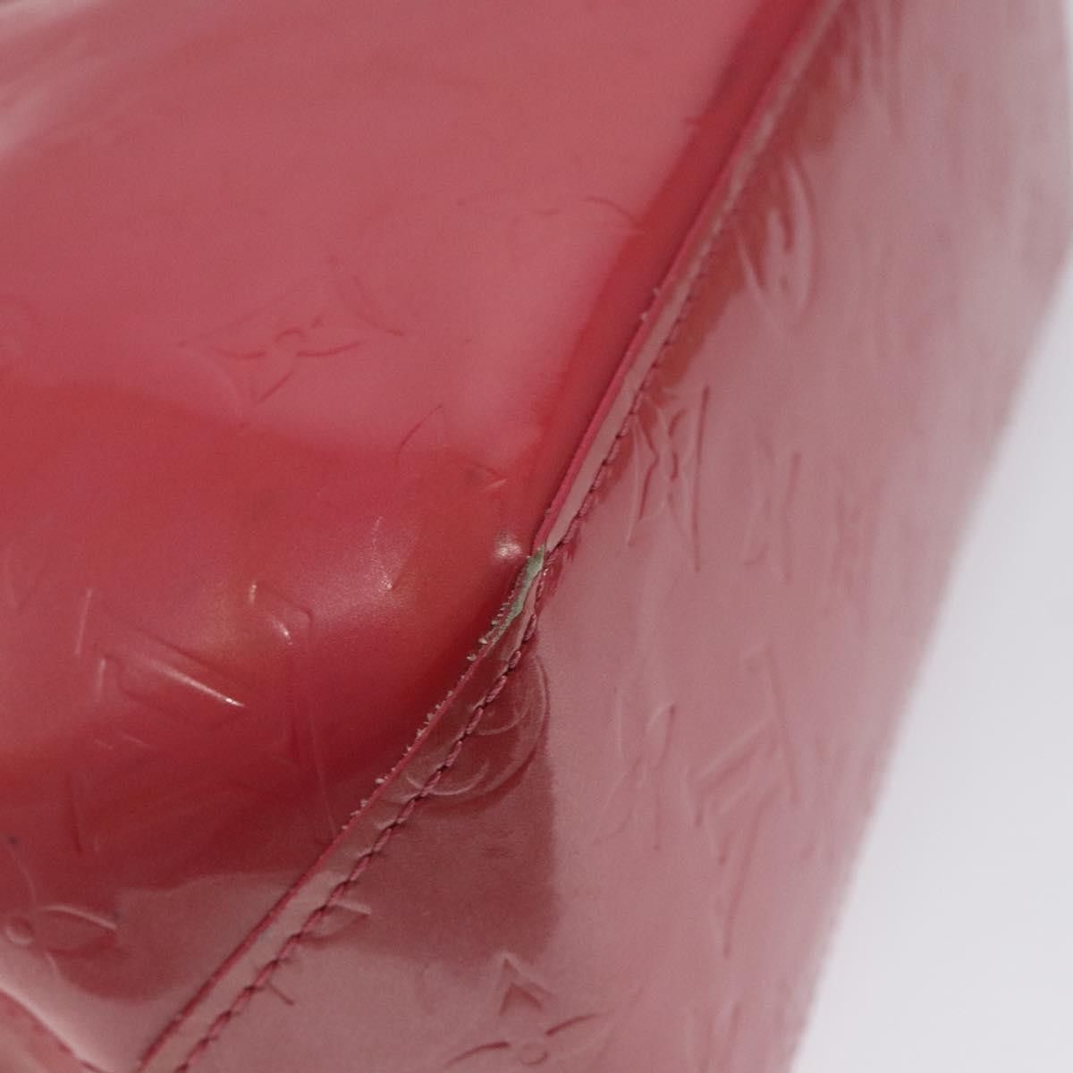Louis Vuitton Reade Monogram Vernis Pink Patent_Leather Handbag (Pre-Owned)