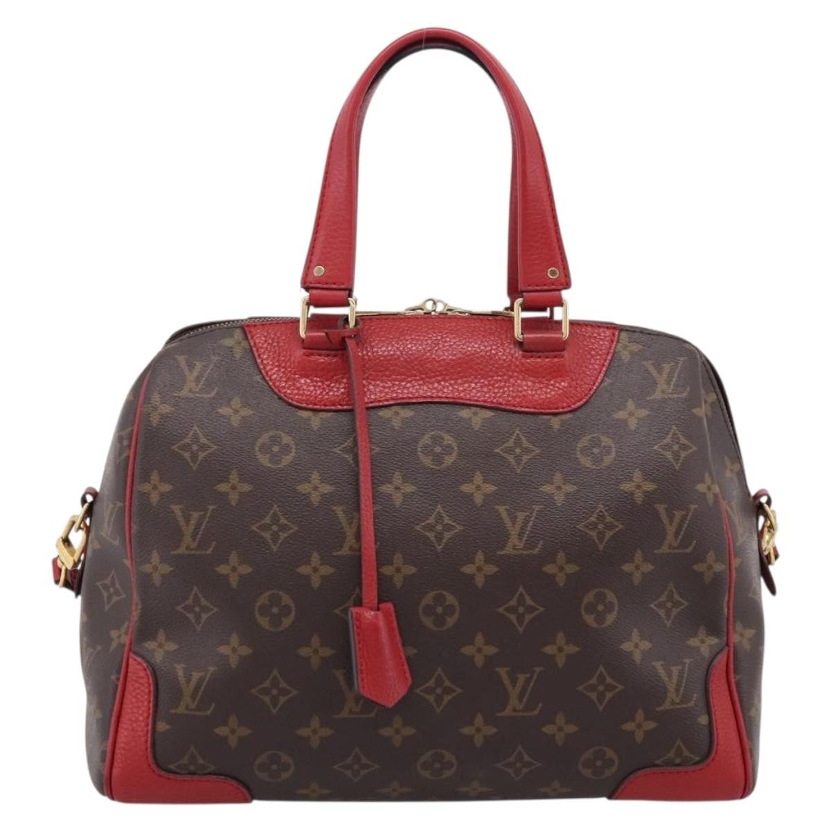 Louis Vuitton Retiro Monogram Canvas Brown Canvas Handbag (Pre-Owned)