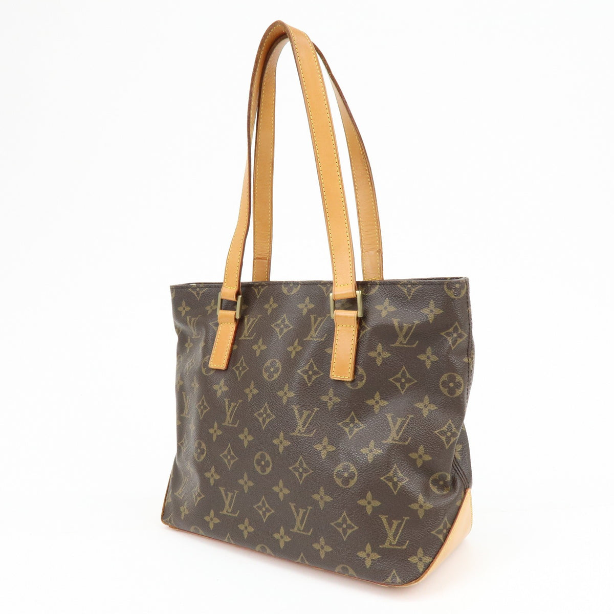 Louis Vuitton Cabas Piano Monogram Canvas Brown Canvas Tote Bag Bag (Pre-Owned)
