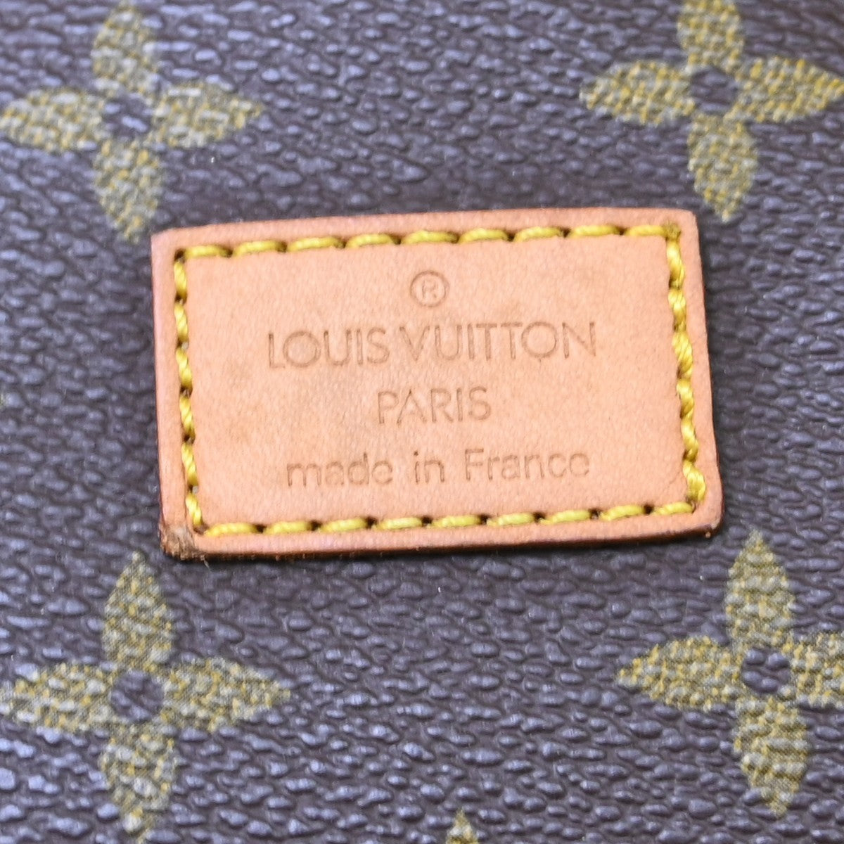 Louis Vuitton Saumur Monogram Canvas Brown Canvas Shoulder Bag Bag (Pre-Owned)