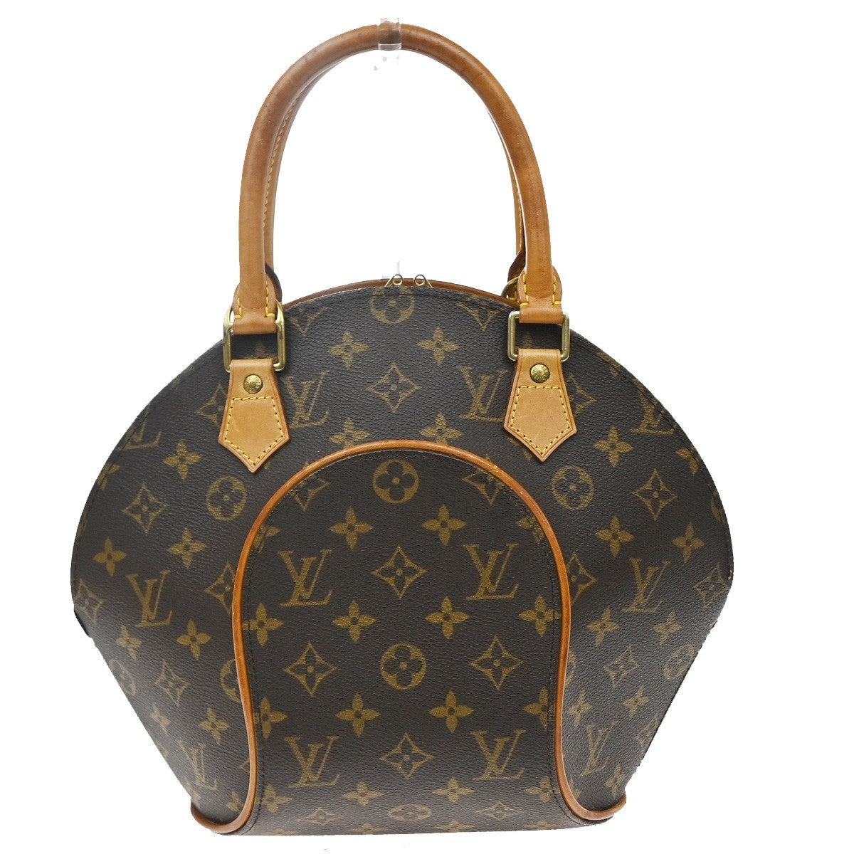 Louis Vuitton Ellipse Monogram Canvas Brown Canvas Handbag (Pre-Owned)