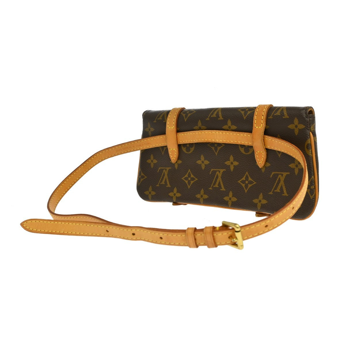 Louis Vuitton Marelle Waist Monogram Canvas Brown Canvas Clutche & Pouche Bag (Pre-Owned)