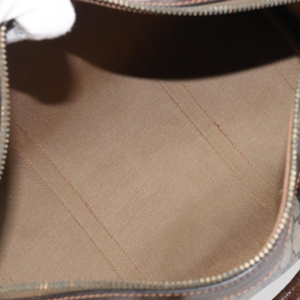 Gucci Gg Supreme Gg Canvas Beige Pvc Handbag (Pre-Owned)
