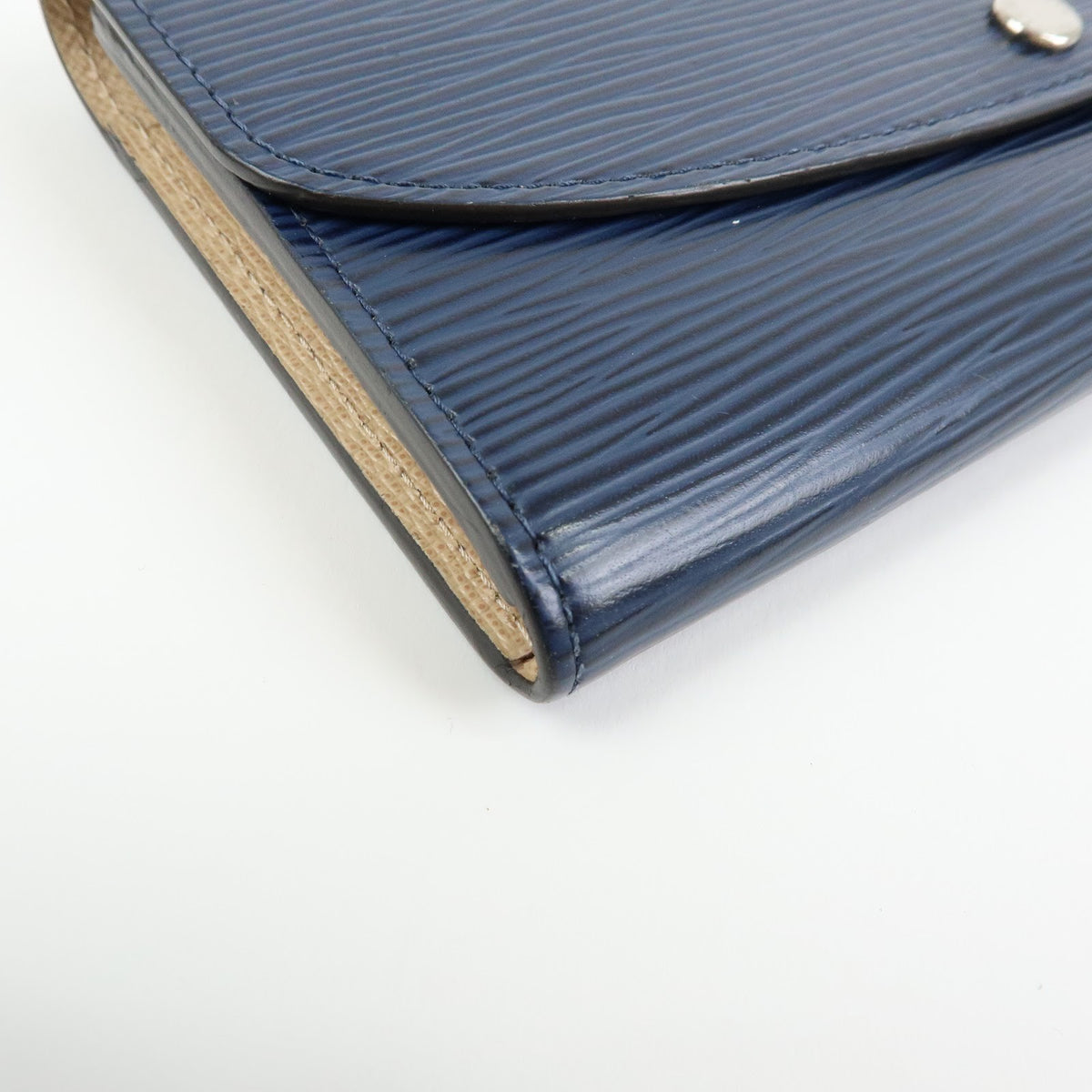 Louis Vuitton Emilie Epi Leather Blue Leather Wallets Accessory (Pre-Owned)