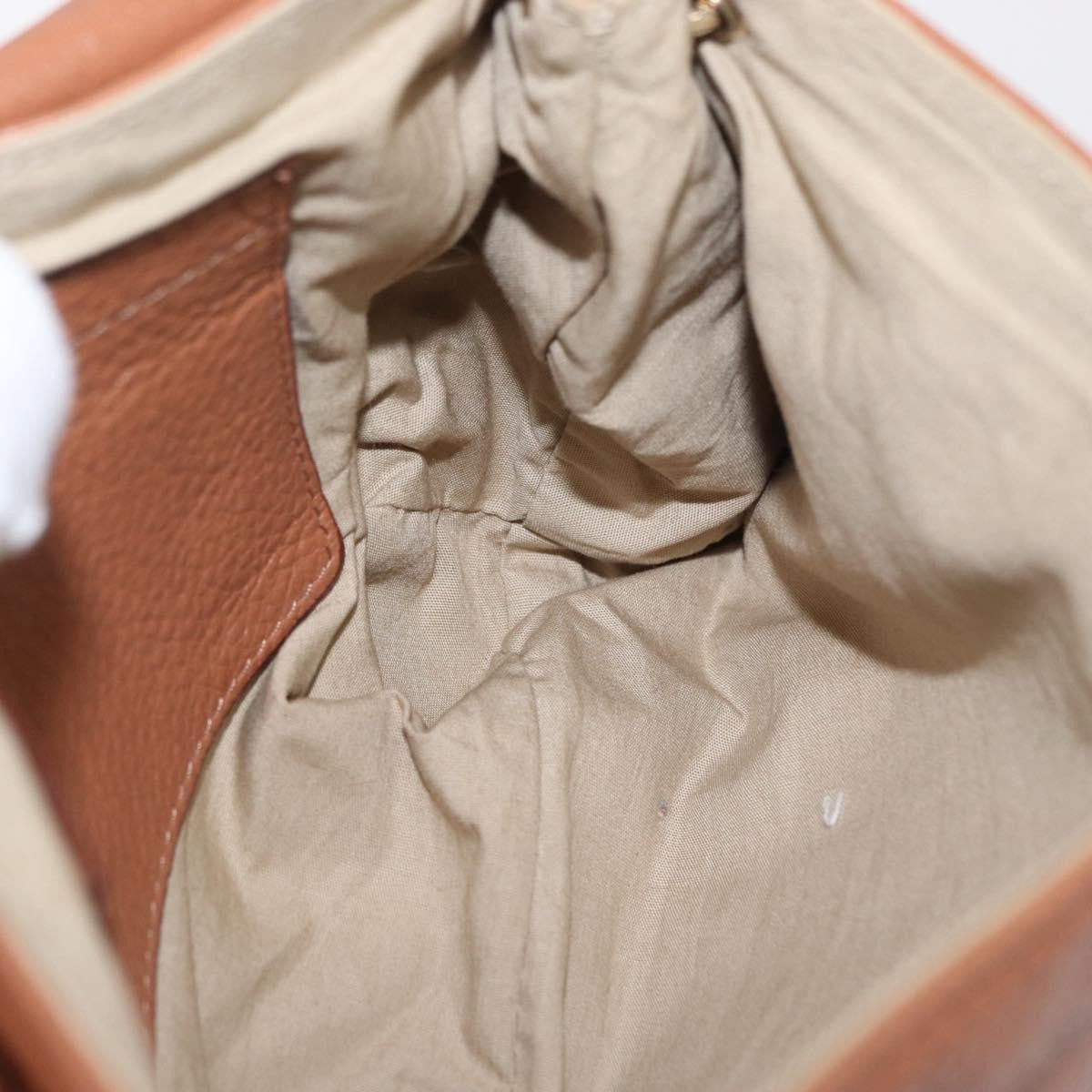 Chloe Lily Leather Brown Leather Shoulder Bag Bag (Pre-Owned)