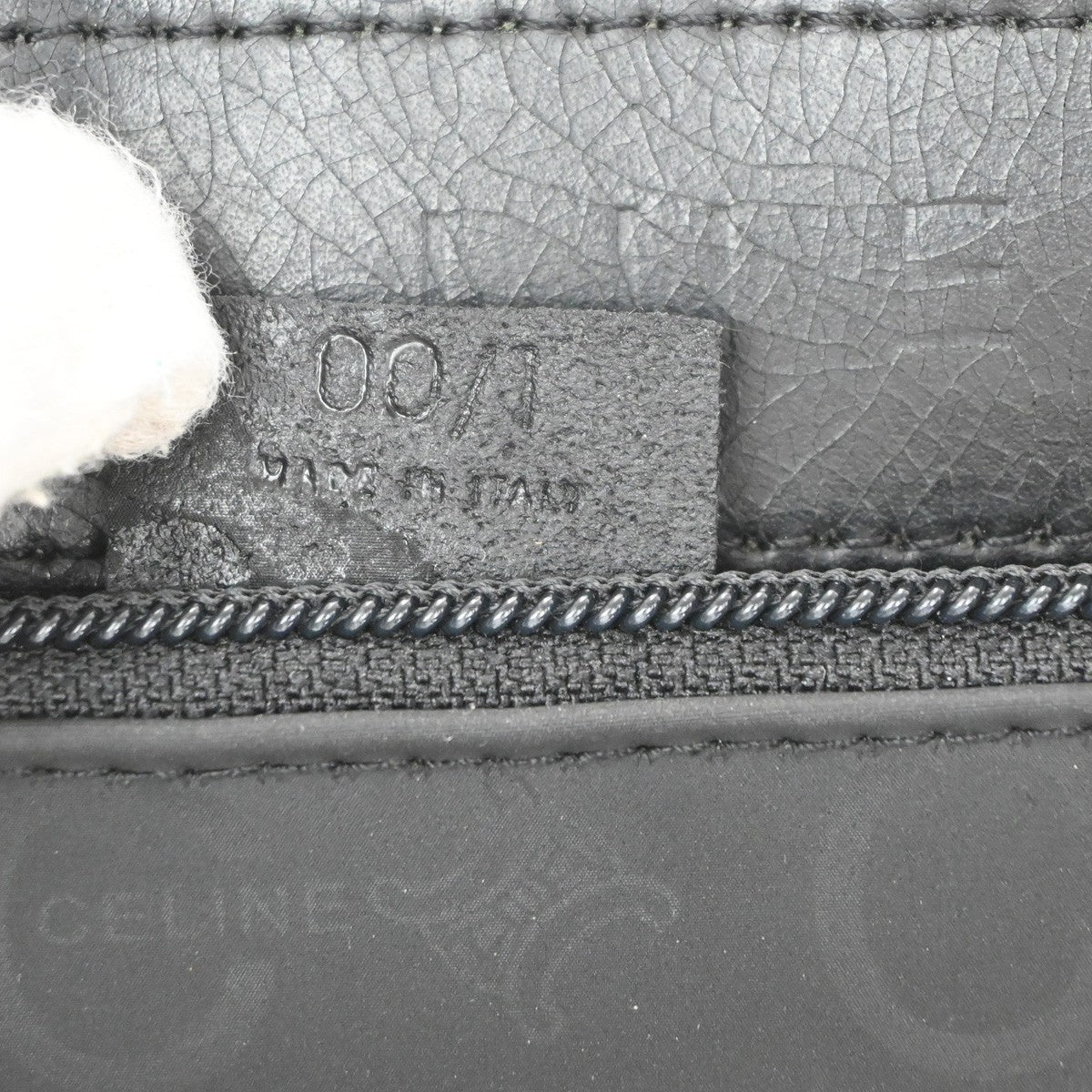 Celine Macadam Waist Nylon Black Canvas Backpack Bag (Pre-Owned)