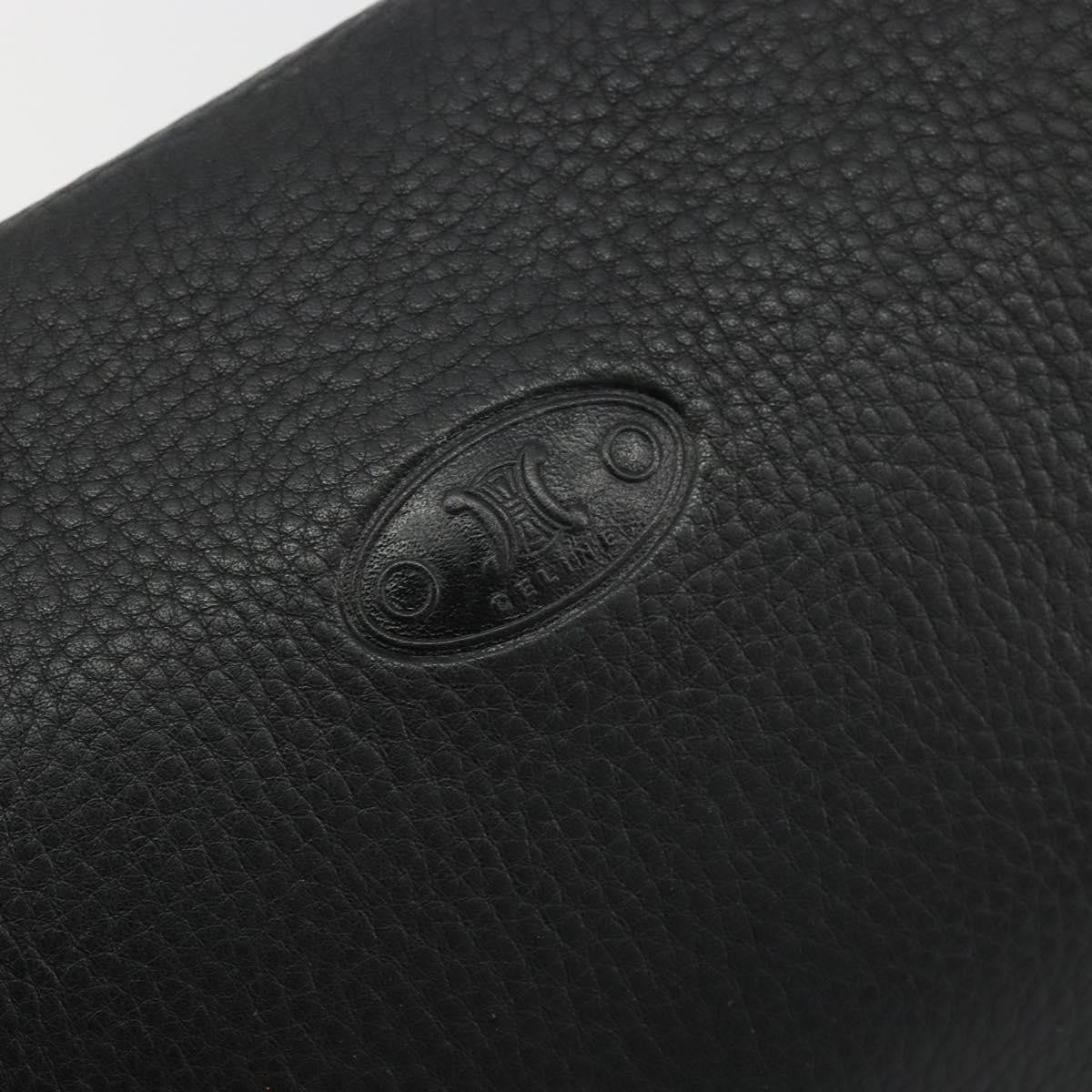 Gucci Shoulder Leather Black Leather Shoulder Bag Bag (Pre-Owned)