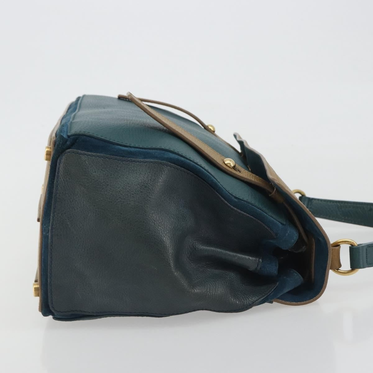 Saint Laurent Tricolor Muse Two Leather Multicolour Leather Handbag (Pre-Owned)