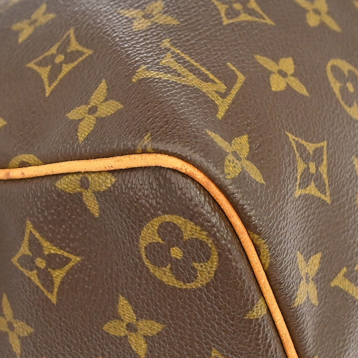 Louis Vuitton Keepall Monogram Canvas Brown Canvas Travel Bag Bag (Pre-Owned)