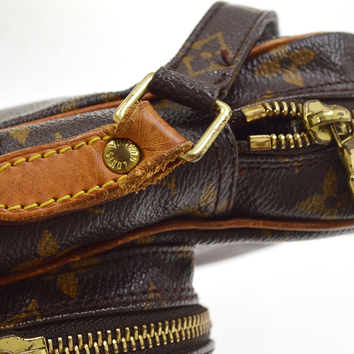 Louis Vuitton Amazone Monogram Canvas Brown Canvas Shoulder Bag Bag (Pre-Owned)