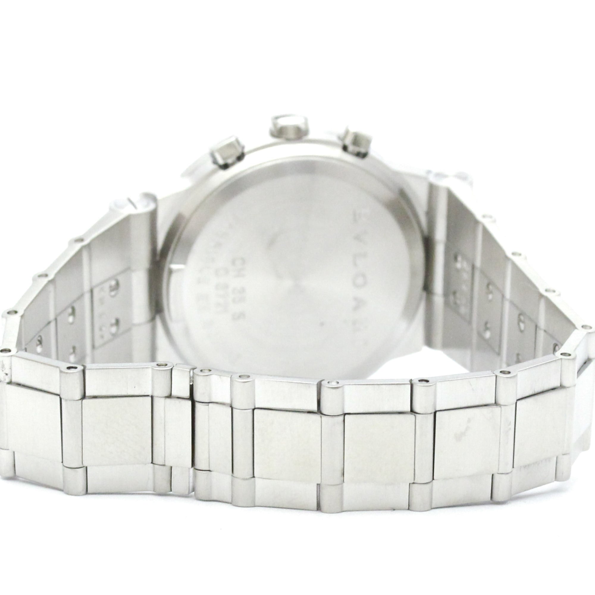 Bvlgari Diagono Chronograph Quartz Stainless Steel Watch (Pre-Owned)