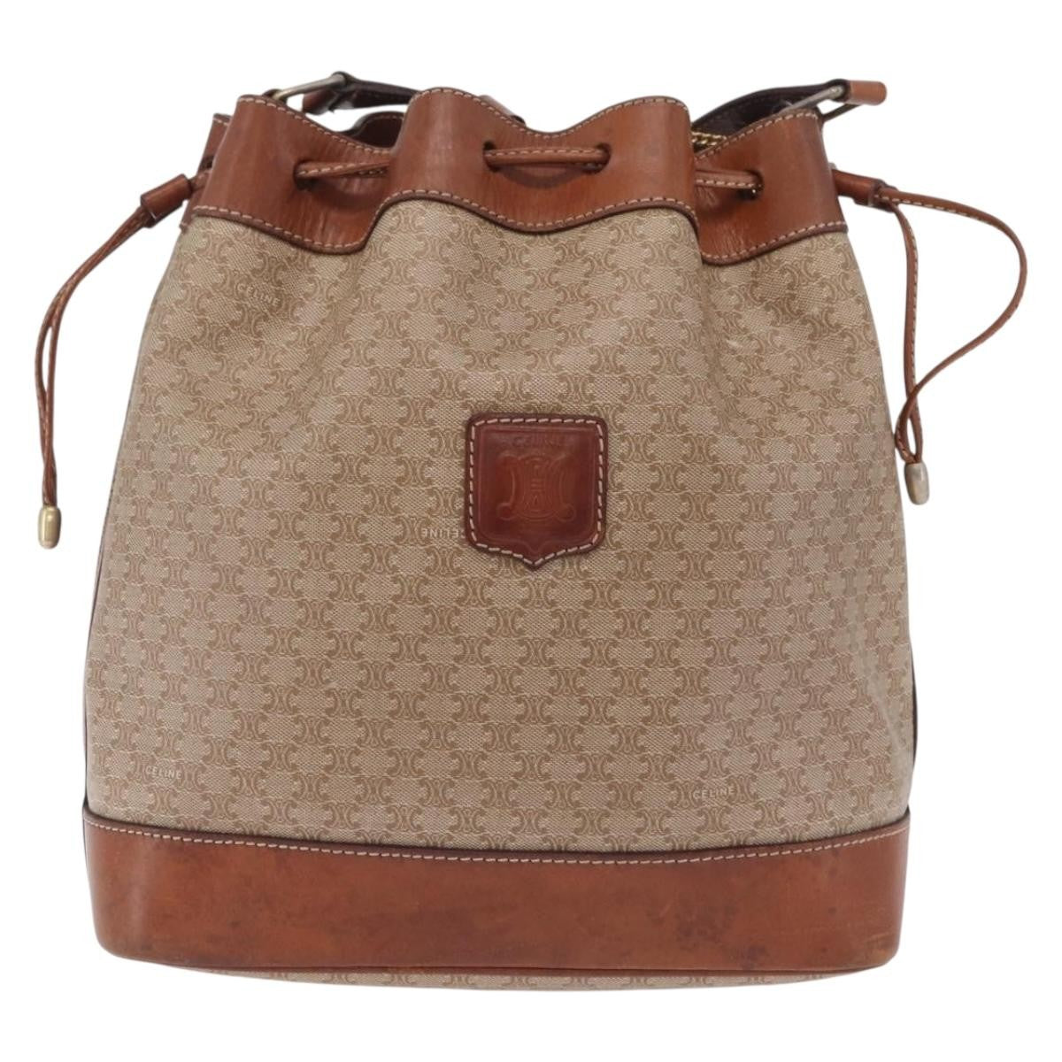 Celine Macadam Shoulder Canvas Multicolour Canvas Crossbody Bag Bag (Pre-Owned)