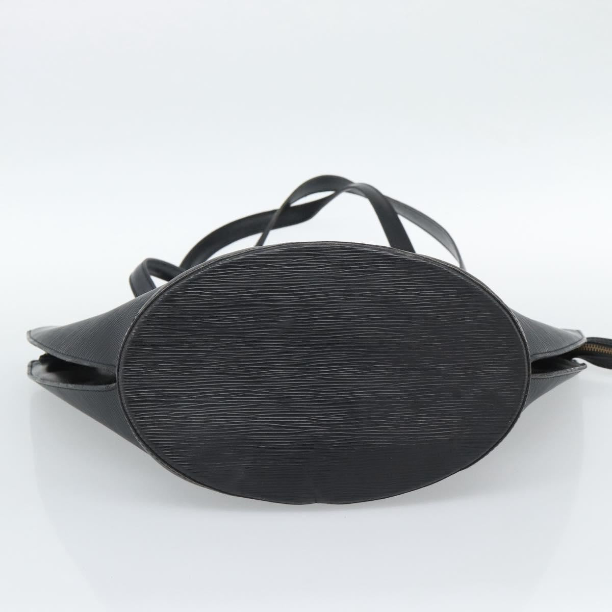 Louis Vuitton Saint Jacques Epi Leather Black Leather Shoulder Bag Bag (Pre-Owned)