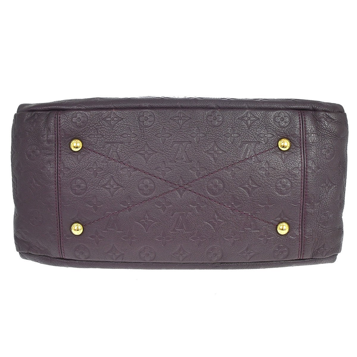 Louis Vuitton Artsy Leather Purple Leather Handbag (Pre-Owned)