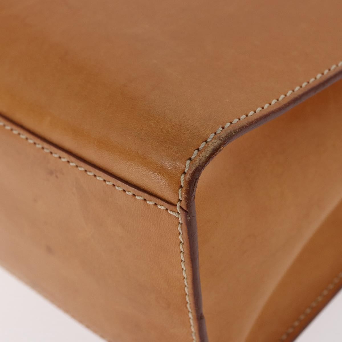 Celine Handbag Leather Brown Leather Handbag (Pre-Owned)