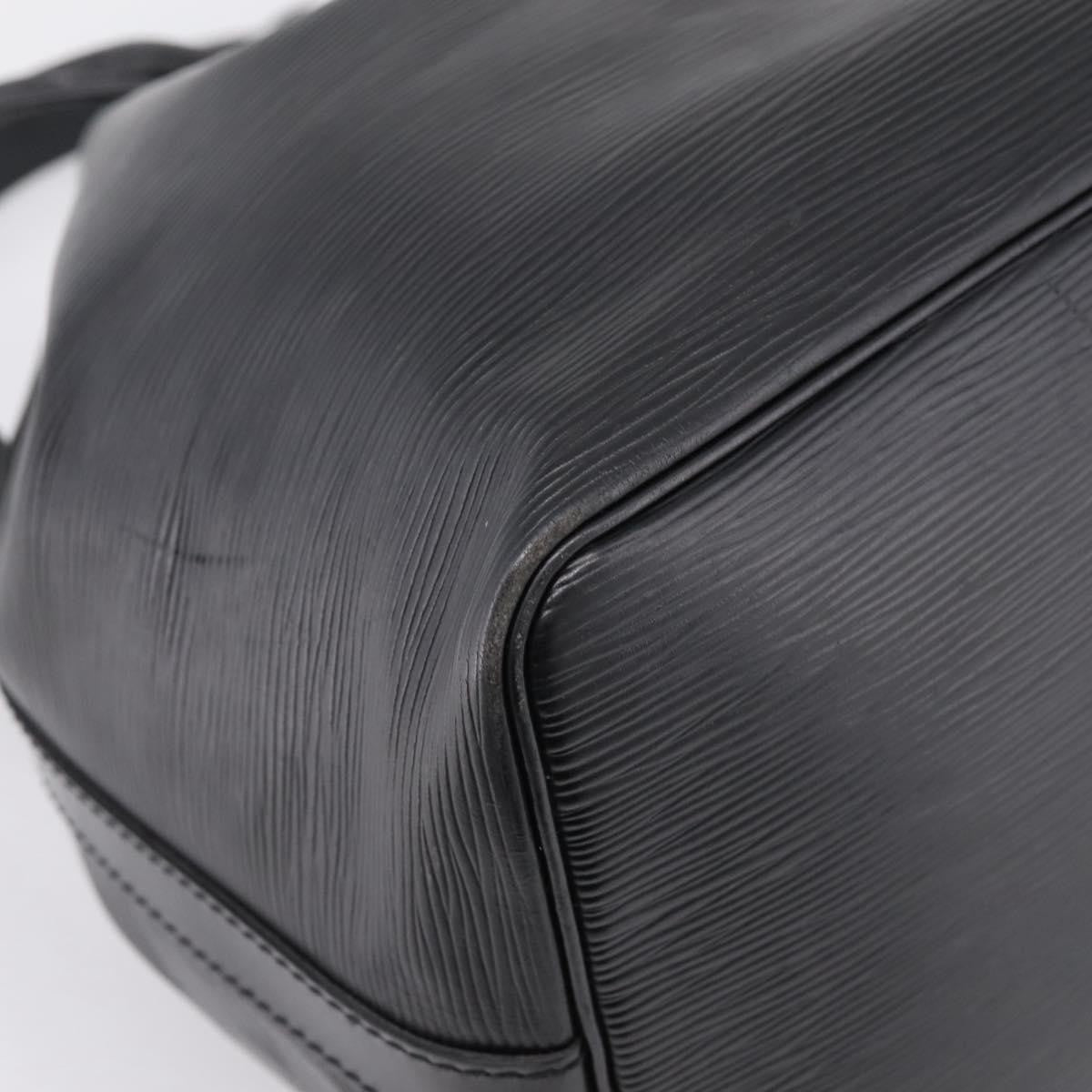 Louis Vuitton Petit Noe Epi Leather Black Leather Shoulder Bag Bag (Pre-Owned)
