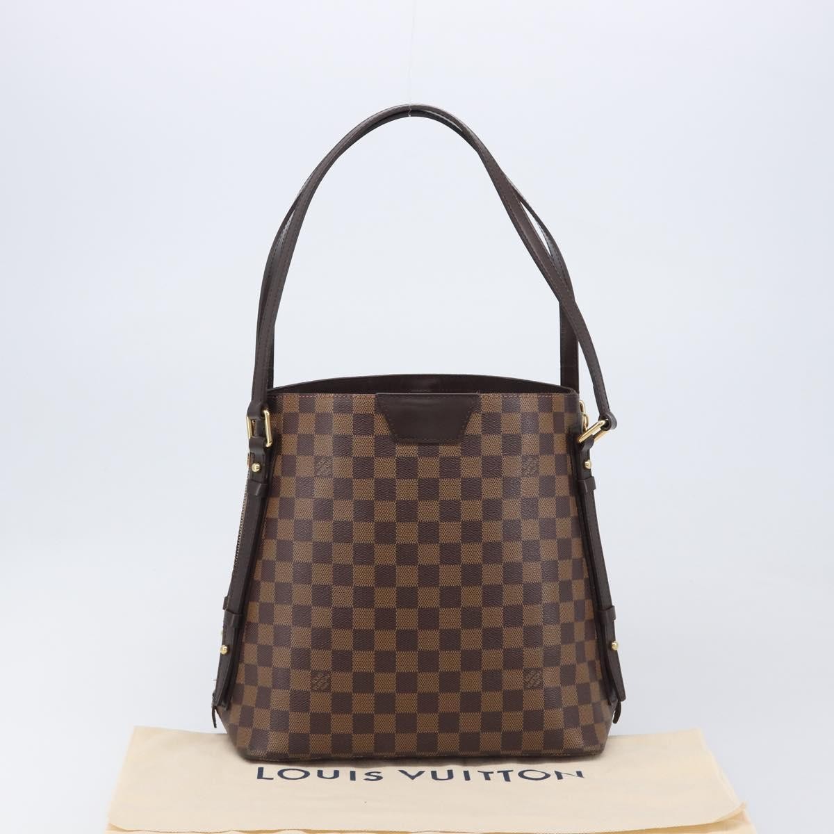 Louis Vuitton Cabas Rivington Damier Brown Canvas Tote Bag Bag (Pre-Owned)