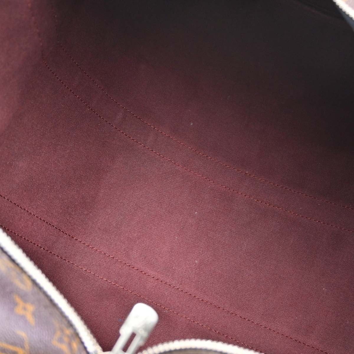 Louis Vuitton Keepall Bandoulière Monogram Brown Canvas Travel Bag Bag (Pre-Owned)