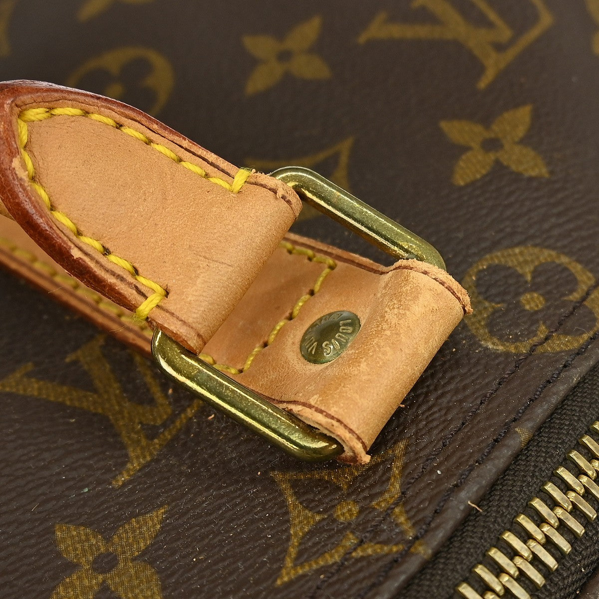 Louis Vuitton Keepall Monogram Brown Canvas Travel Bag Bag (Pre-Owned)