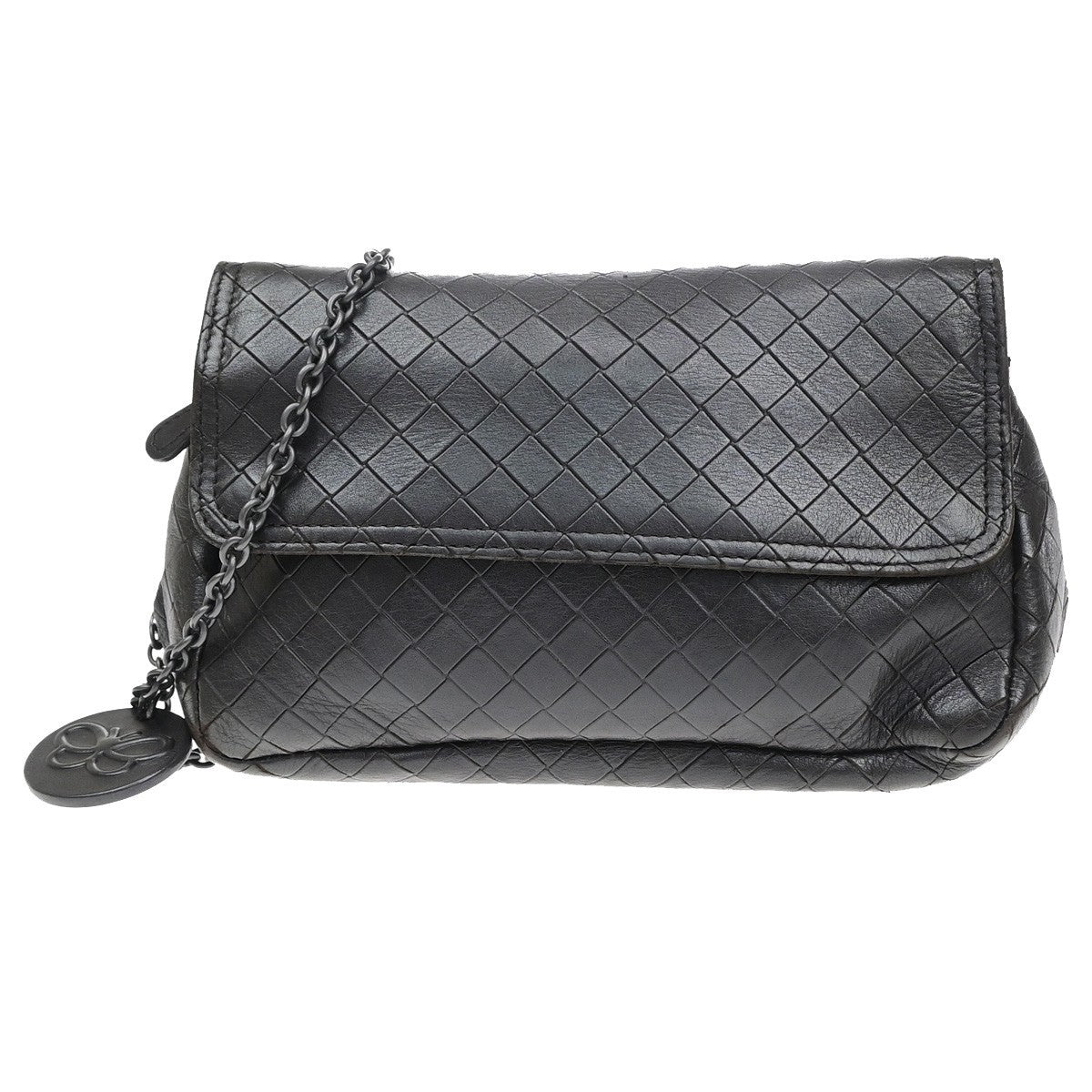 Bottega Veneta Expandable Chain Crossbody Leather Brown Leather Shoulder Bag Bag (Pre-Owned)