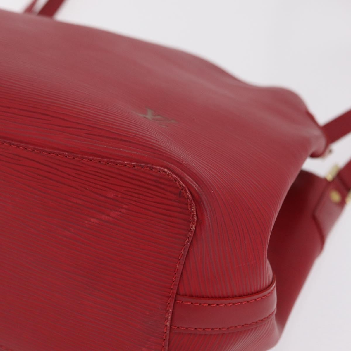 Louis Vuitton Mandara Epi Leather Red Leather Shoulder Bag Bag (Pre-Owned)