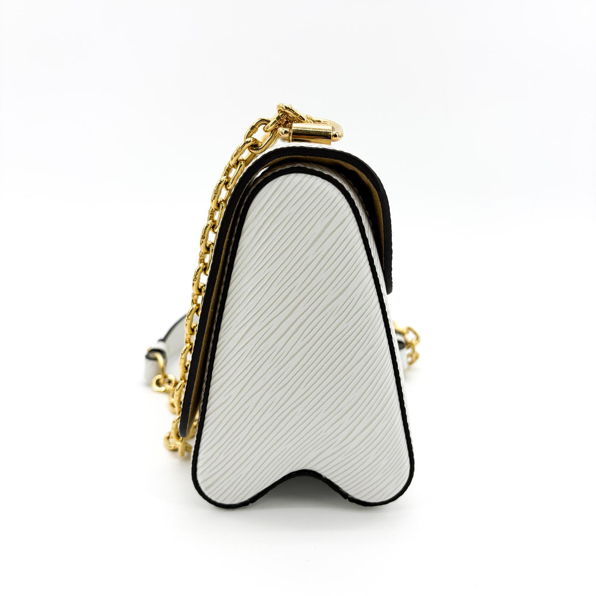 Louis Vuitton Twist Epi Leather White Leather Shoulder Bag Bag (Pre-Owned)