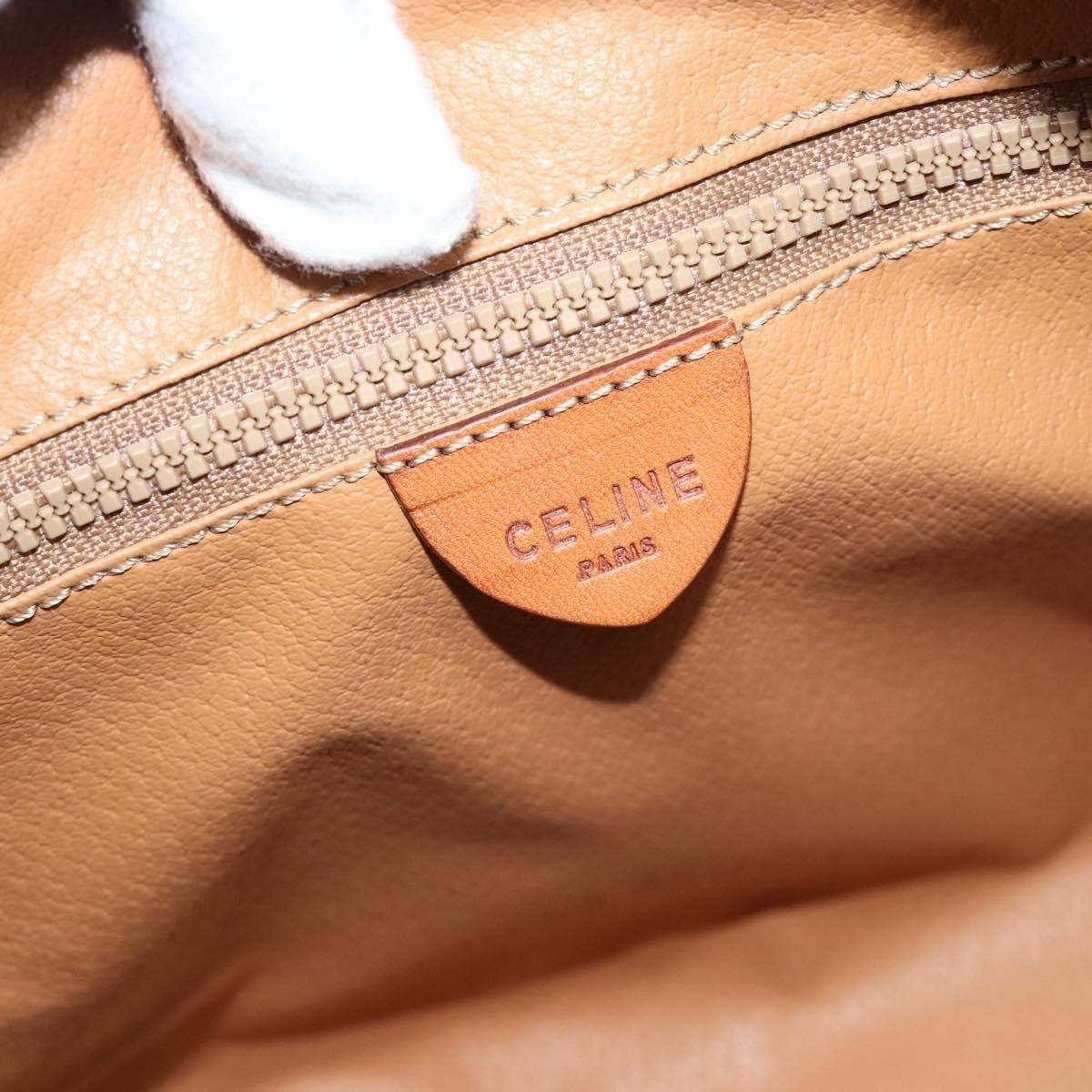 Celine Boston Macadam Canvas Brown Pvc Travel Bag Bag (Pre-Owned)