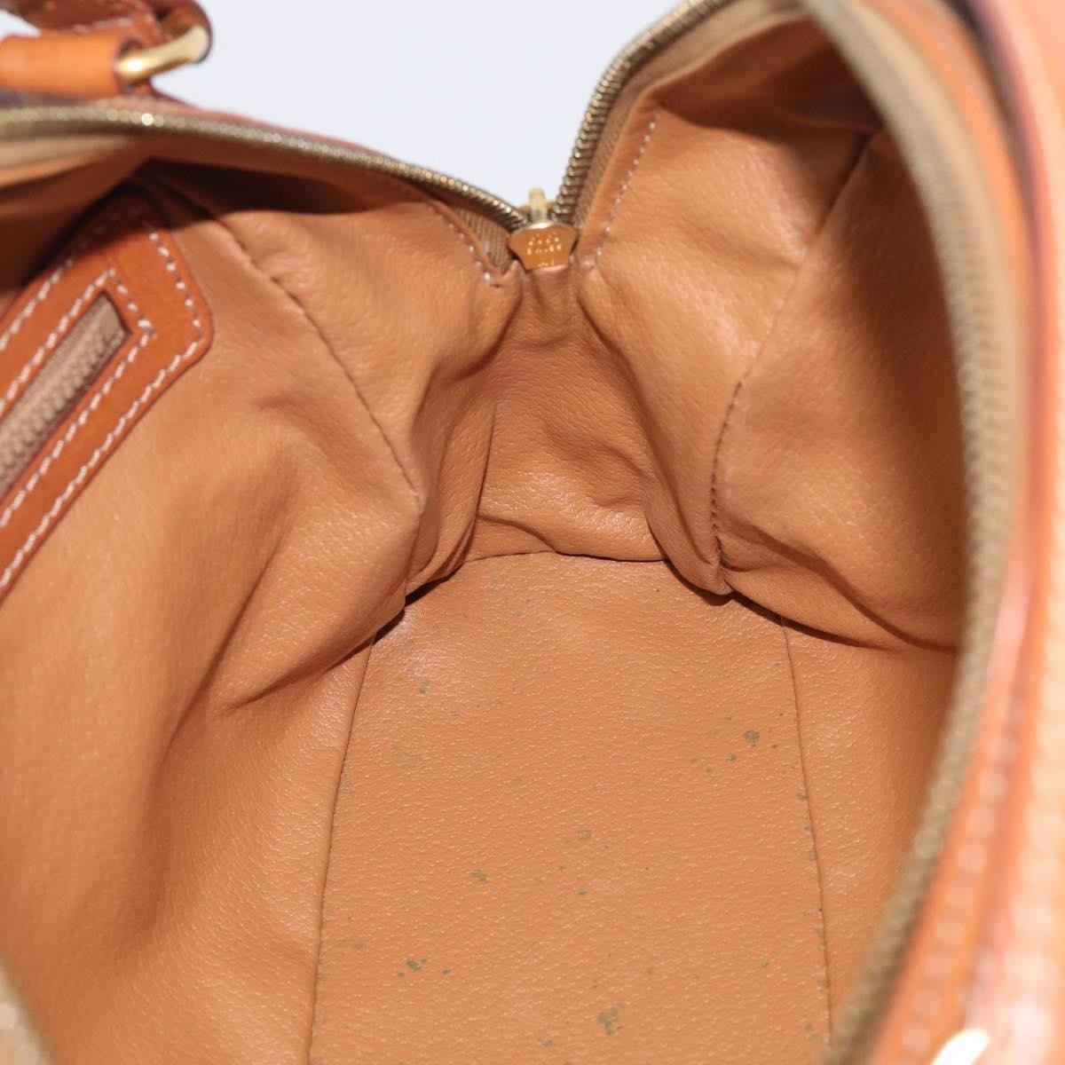 Celine C Macadam Canvas Brown Canvas Handbag (Pre-Owned)